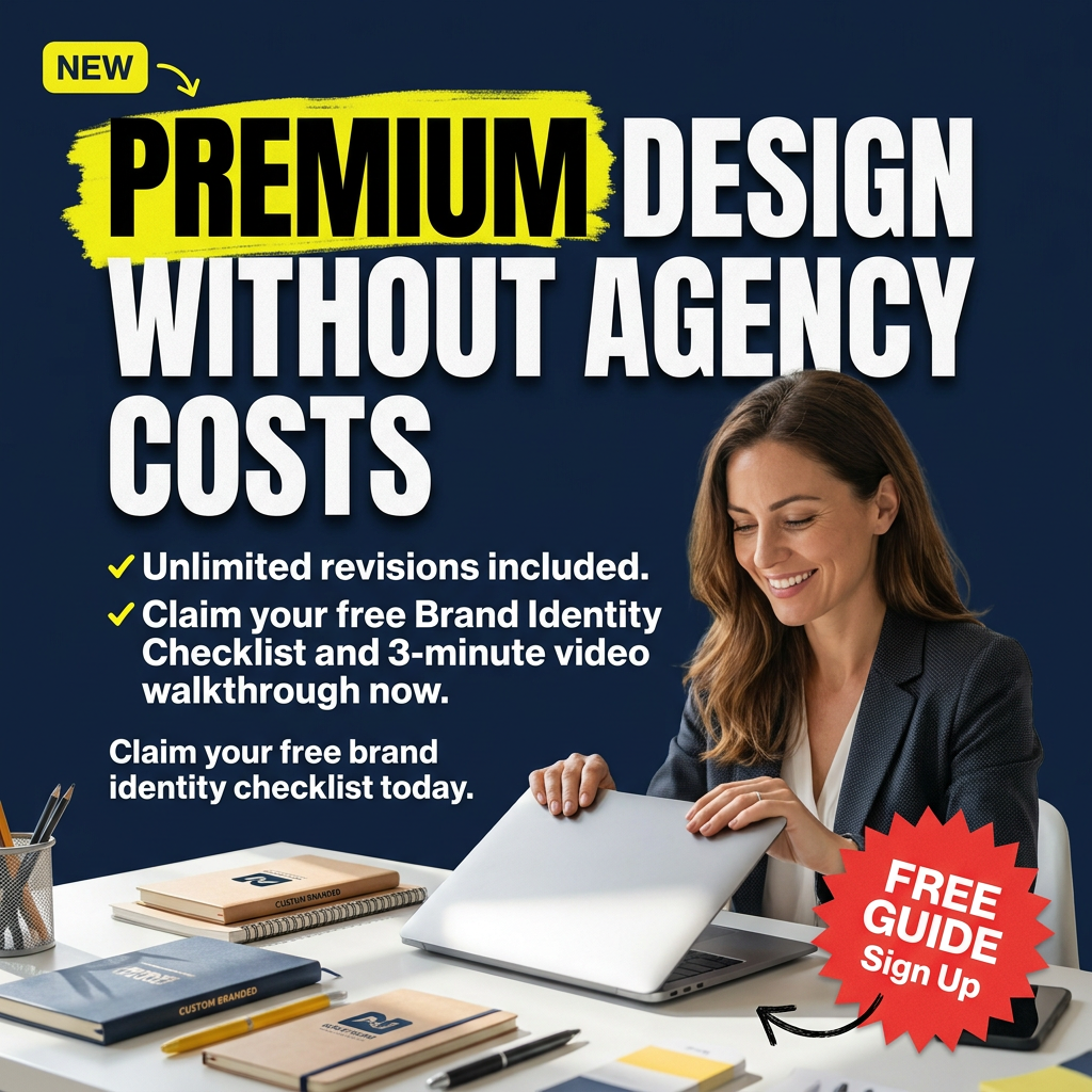 Ad 11: Premium design without agency costs Brand Savage ad